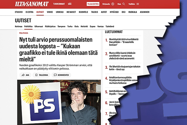 Päivän pointti: Ilta-Sanomat kutsui vihreiden eduskuntavaaliehdokkaan arvioimaan perussuomalaisten uutta logoa - Suomen Uutiset
